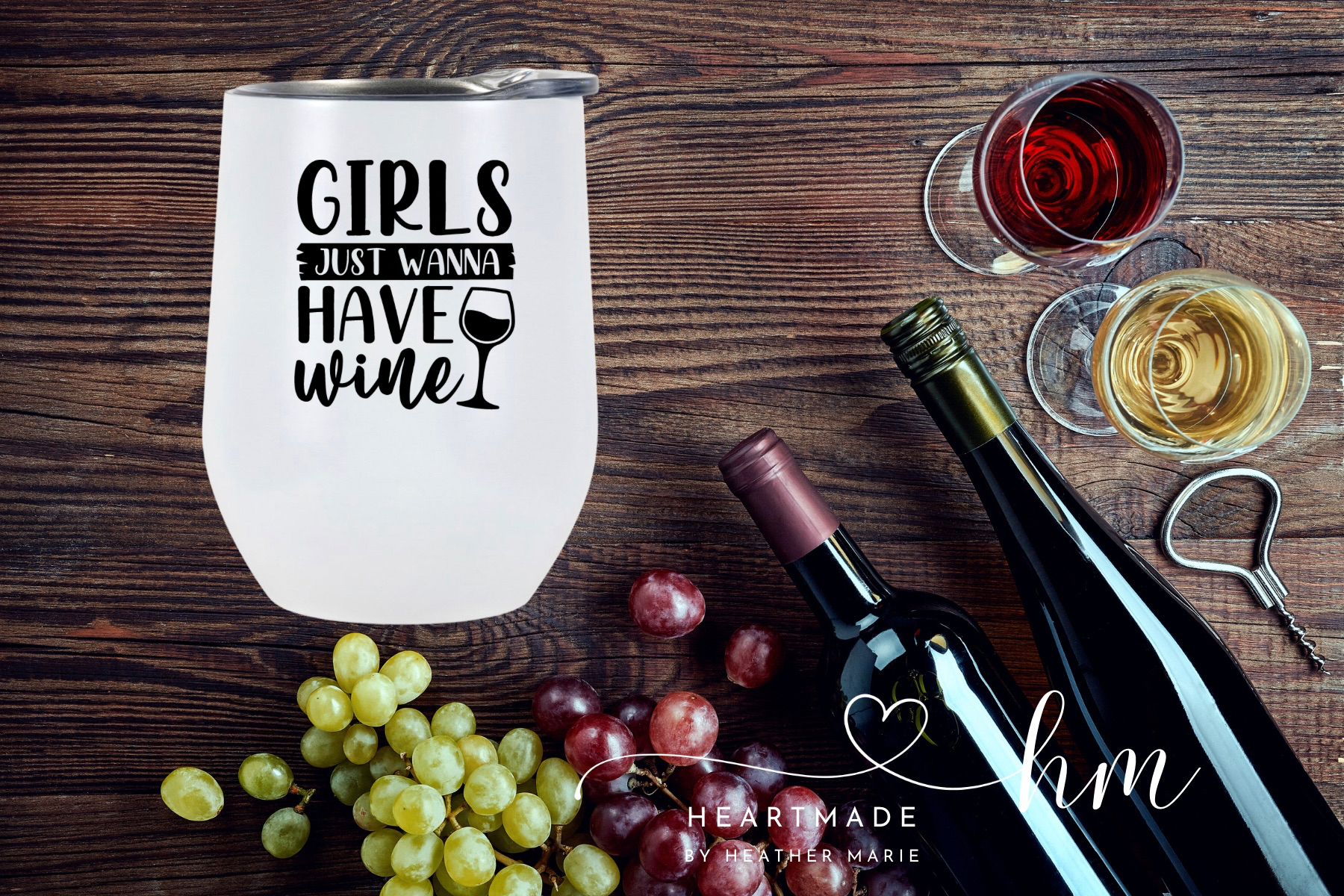 Girls Want Wine Tumbler