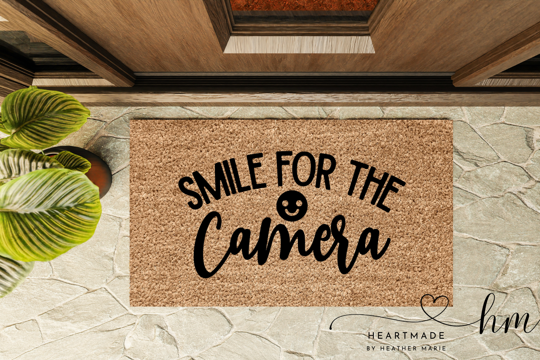 Smile for the Camera Doormat