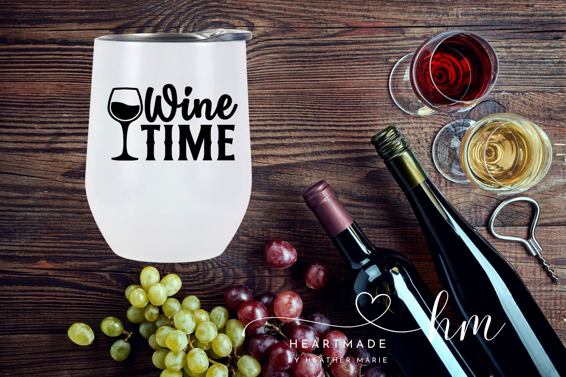 Wine Time Wine Tumbler