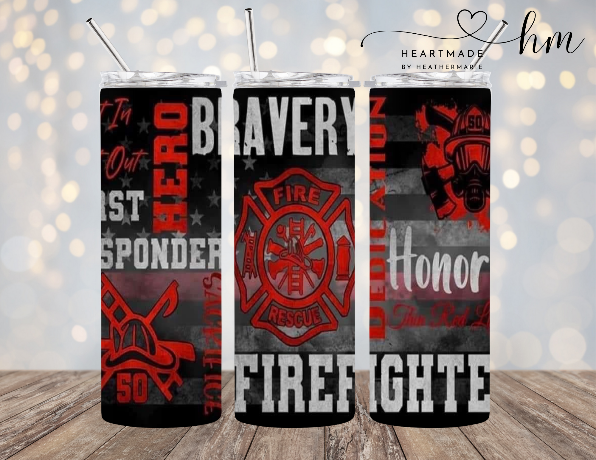 Firefighter First Responder Tumbler