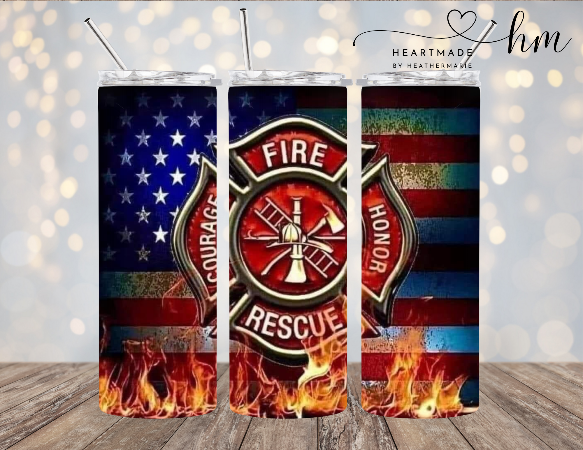 Fire Rescue Tumbler