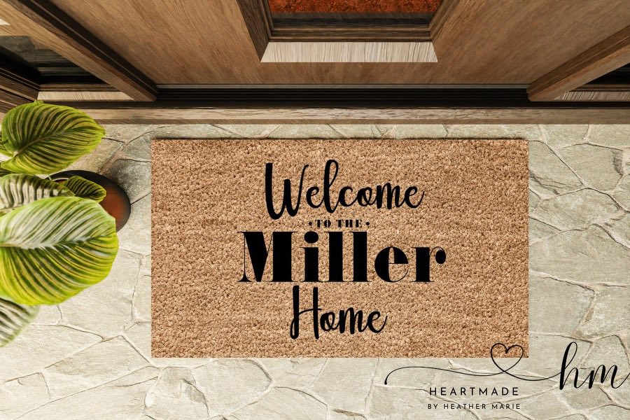 Personalized Name Doormat