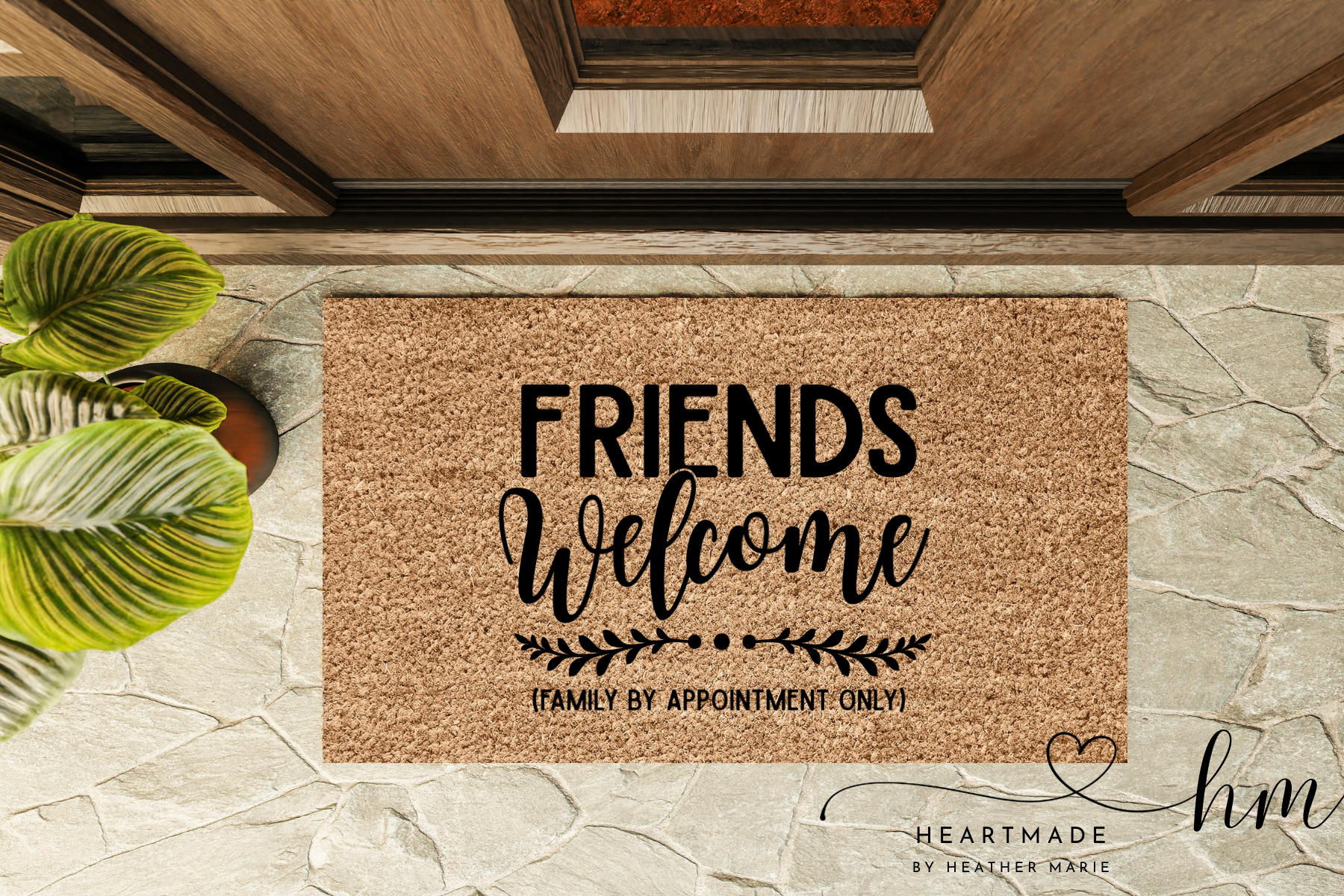 Family By Appointment Only Doormat