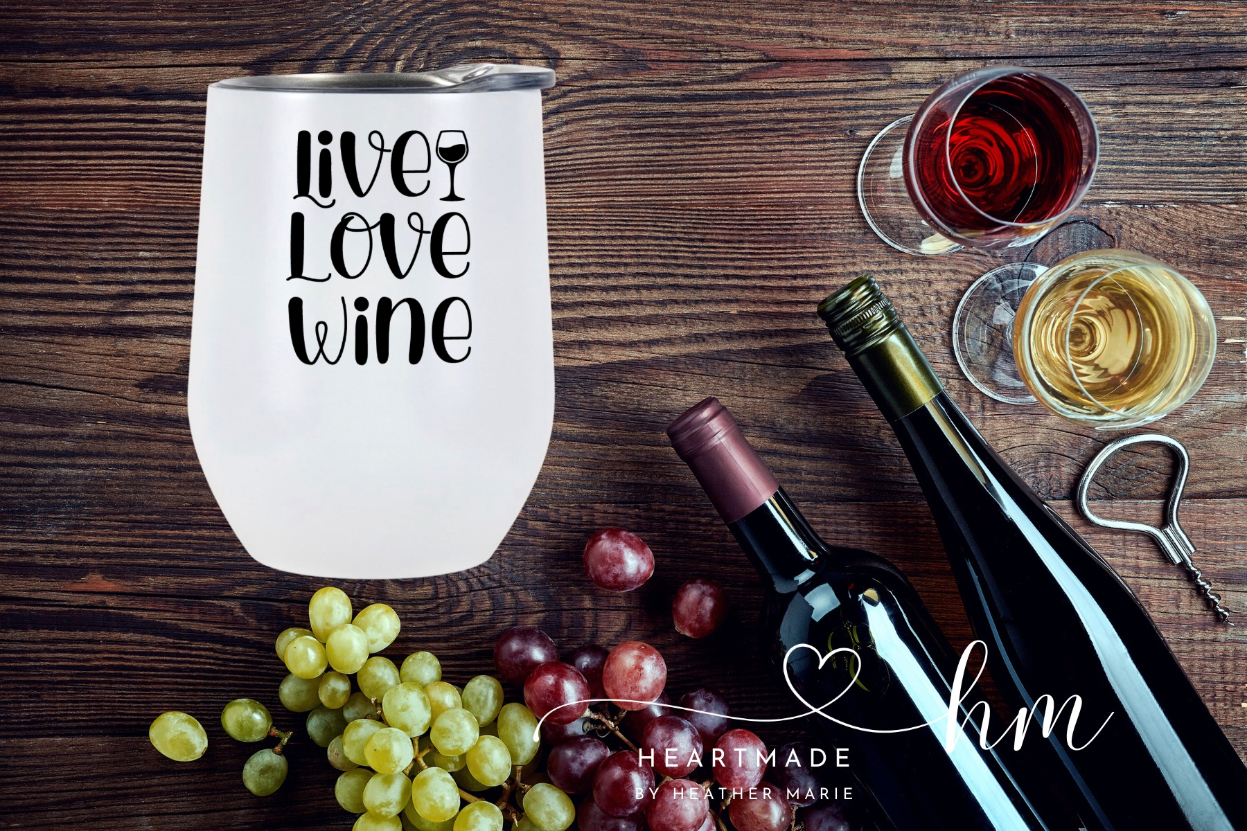 Live Love Wine Tumbler