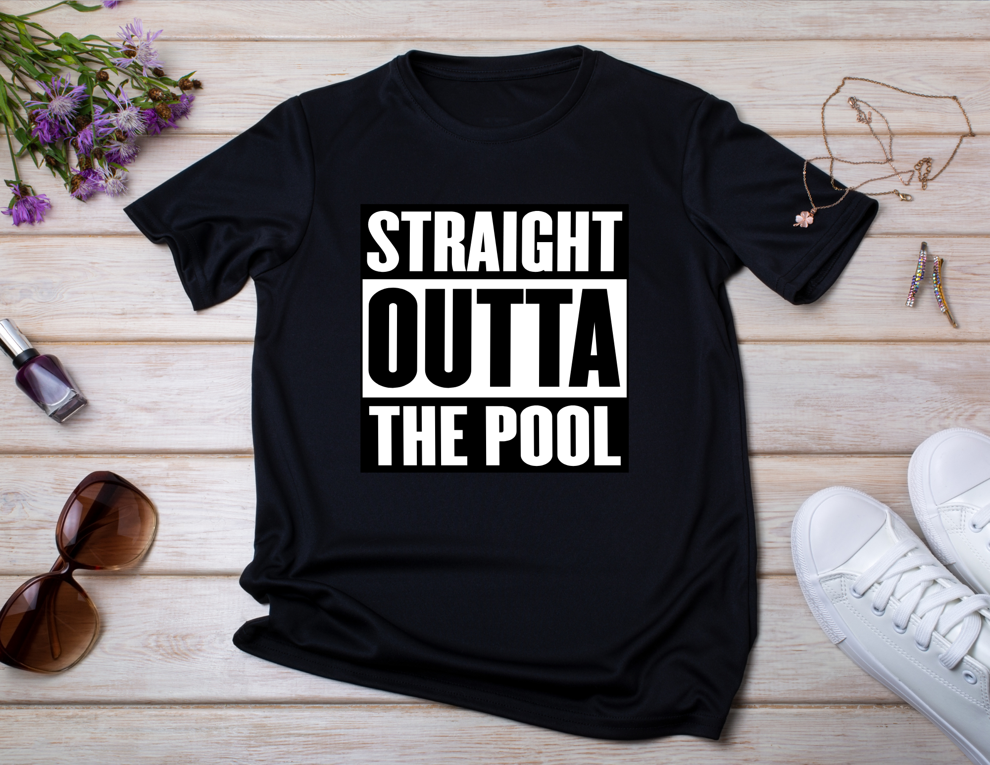 Straight Outta the Pool Shirt