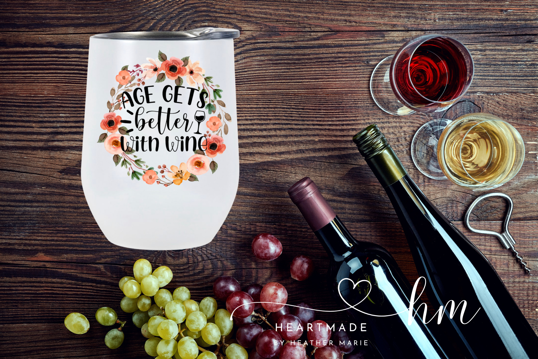 Age Gets Better Wine Tumbler