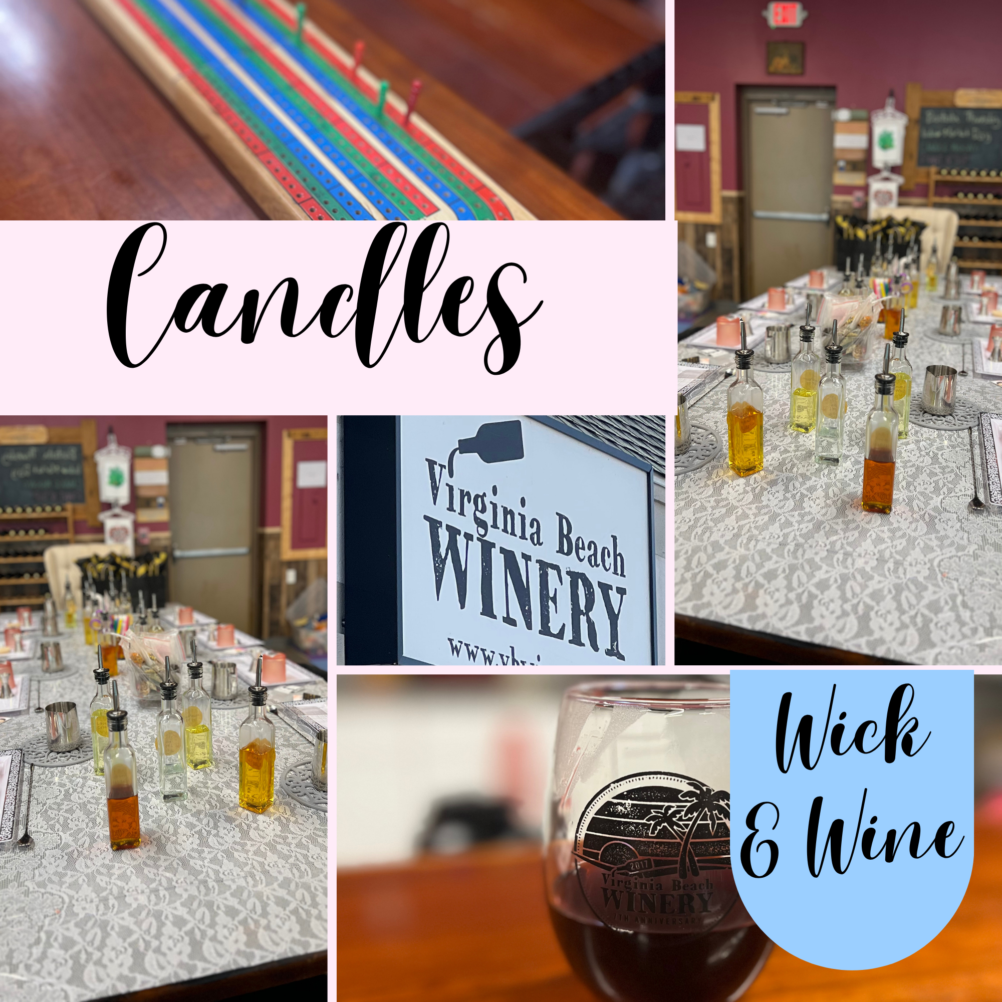 9/28/25 Wick & Wine: The Perfect Blend at Virginia Beach Winery