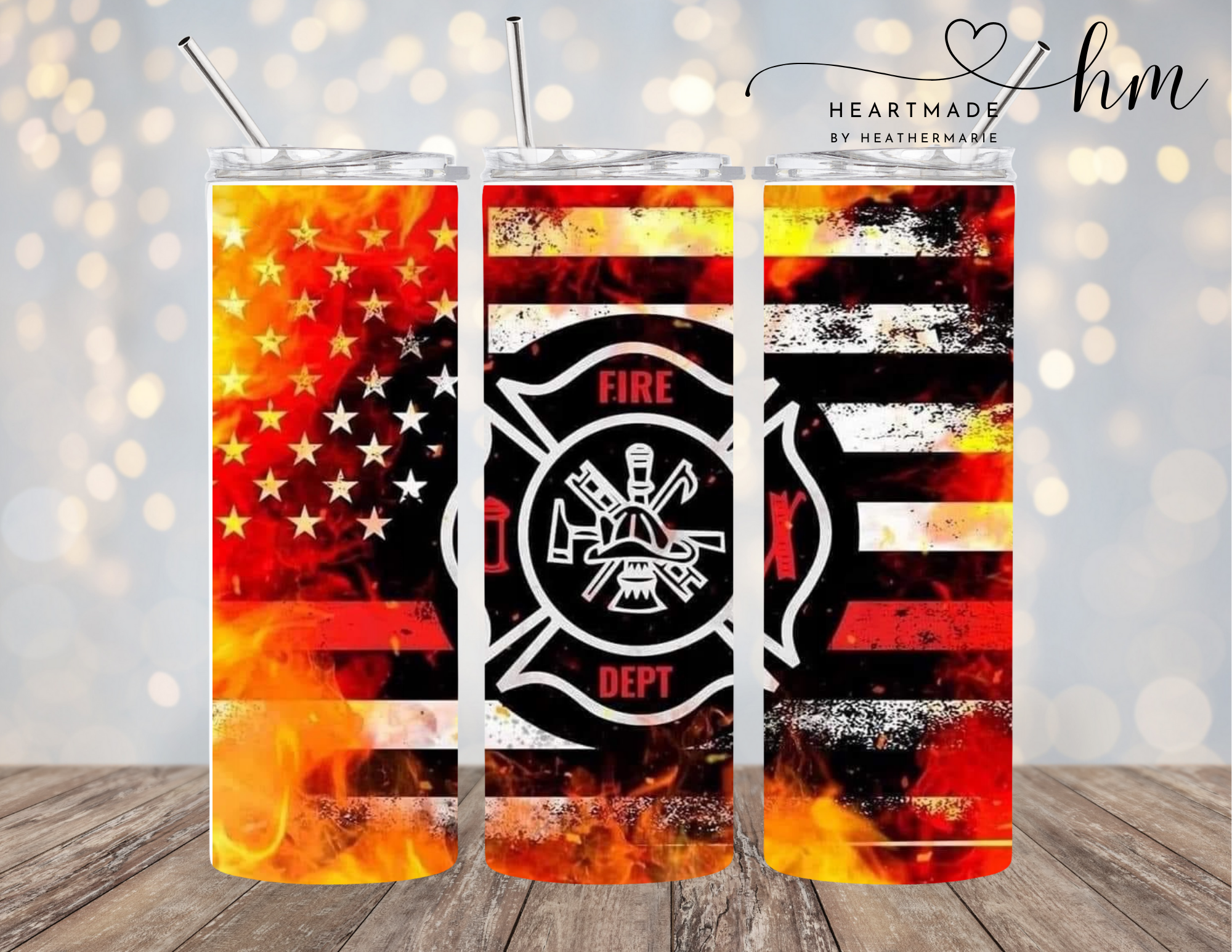 Fire Department Tumbler