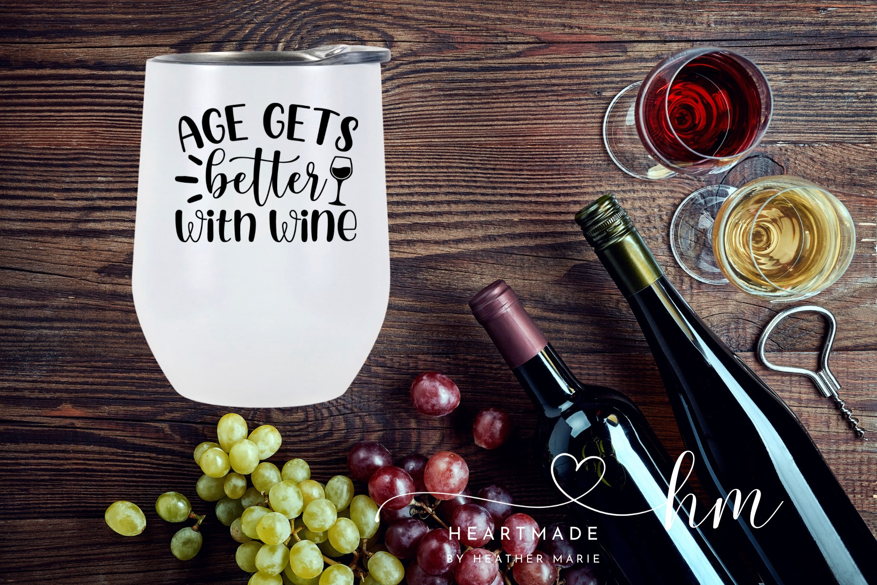 Age Gets Better with Wine Tumbler