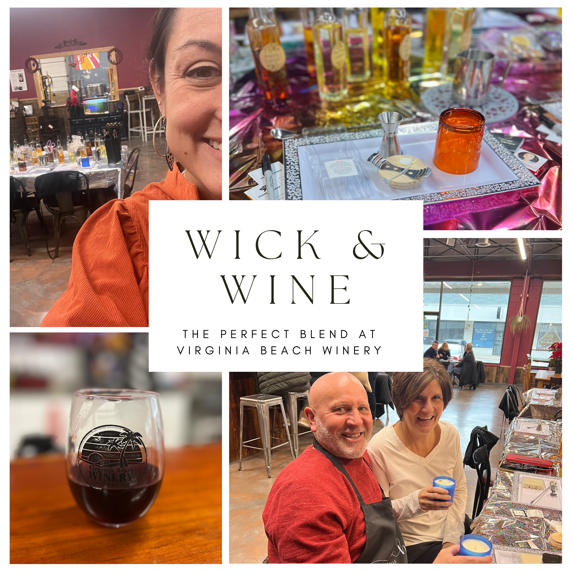 11/7/25 Wick & Wine: The Perfect Blend at Virginia Beach Winery