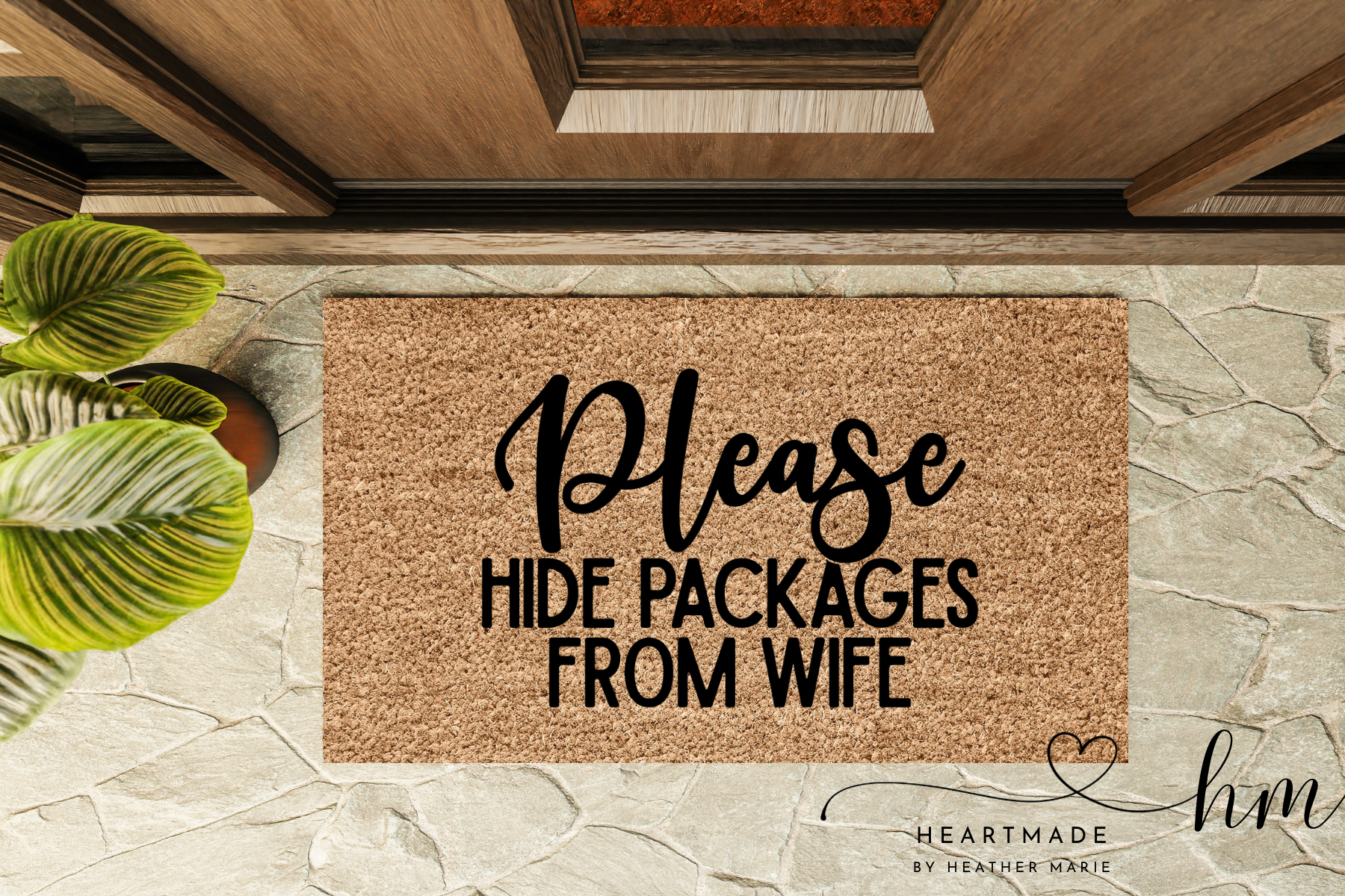 Hide Packages from Wife Doormat