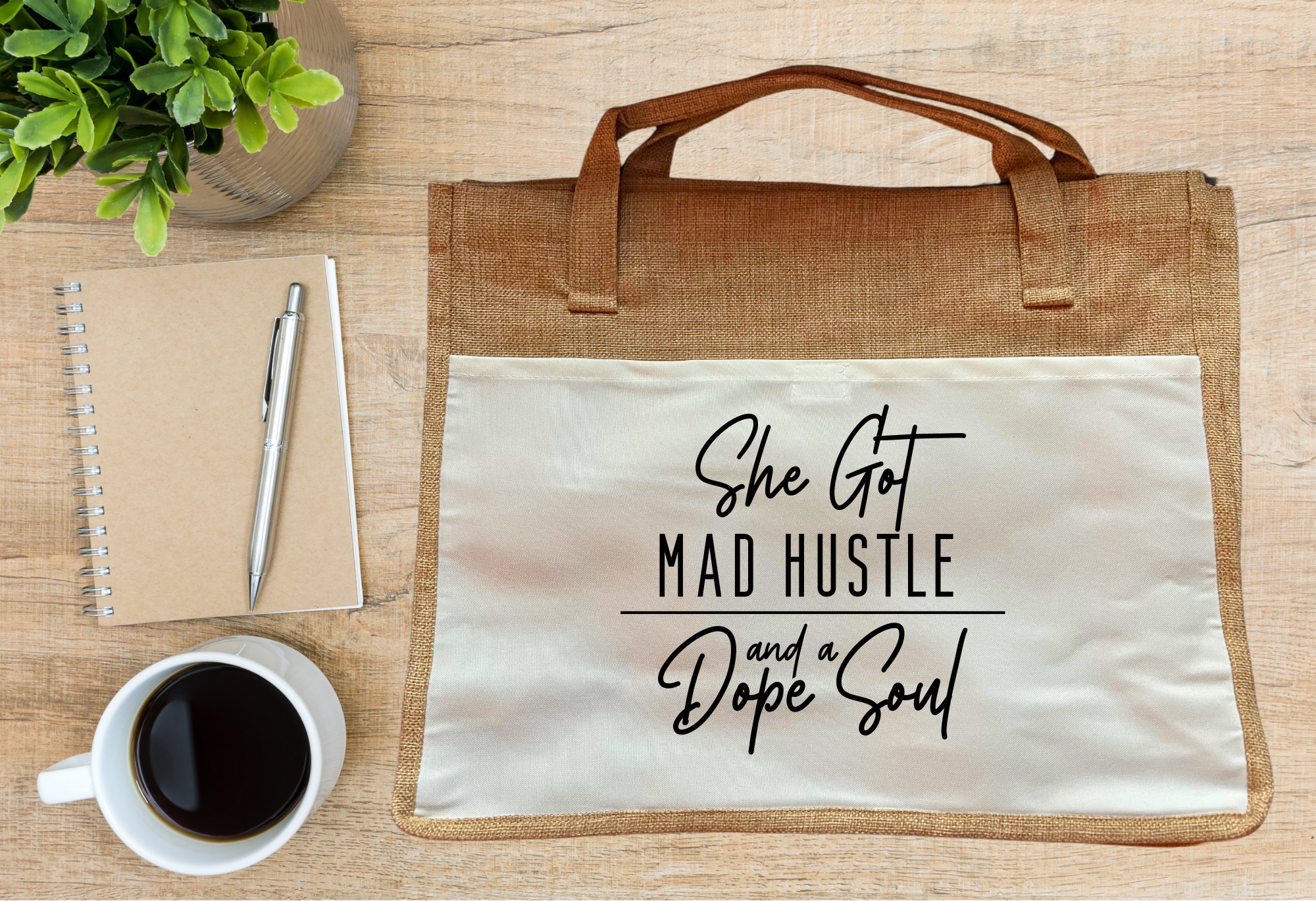 Mad Hustle Dope Soul Tote