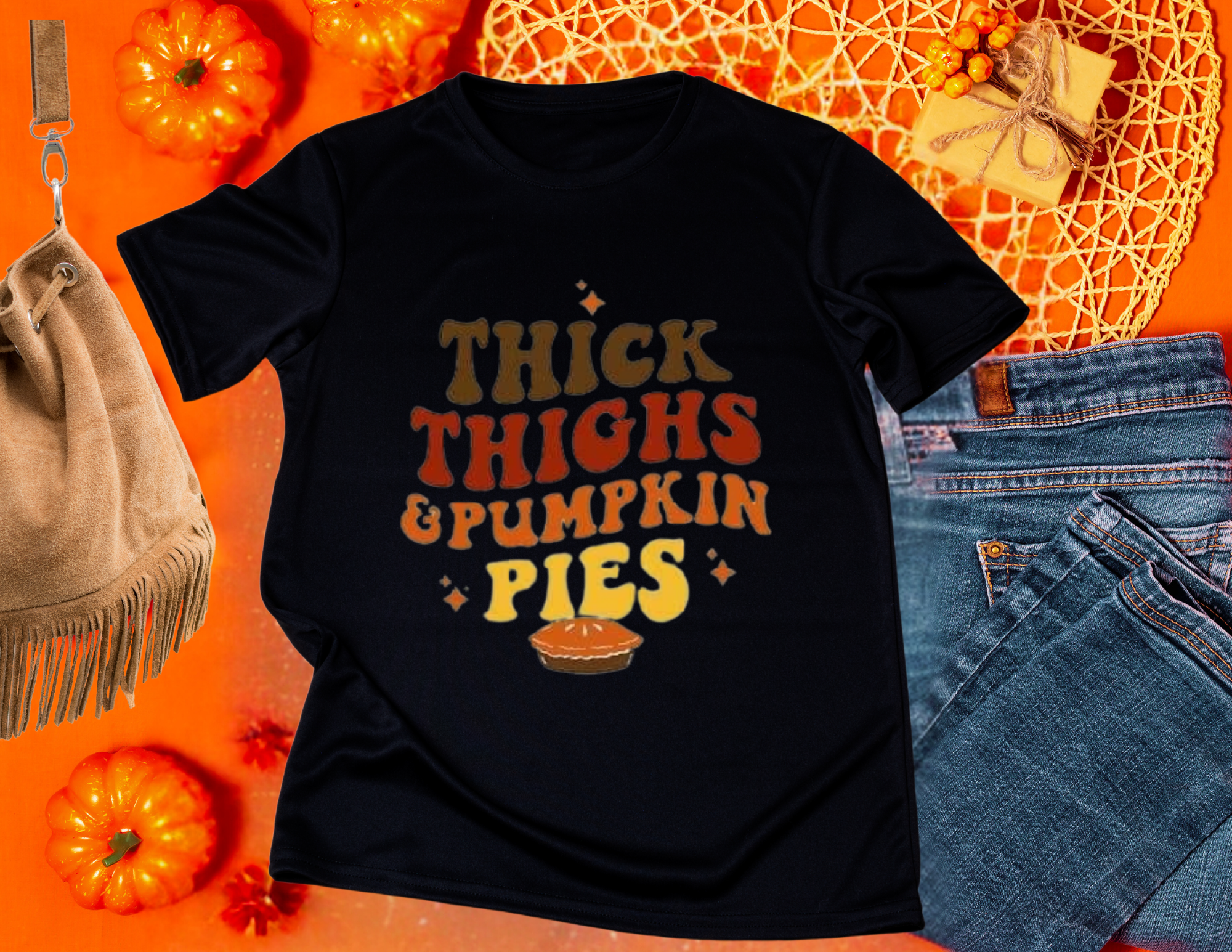 Thick Thighs & Pumpkin Pies Shirt