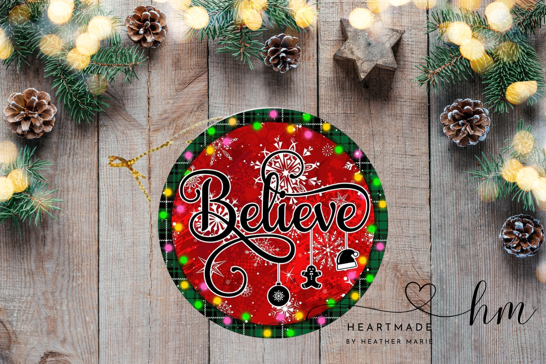 Believe Ornament