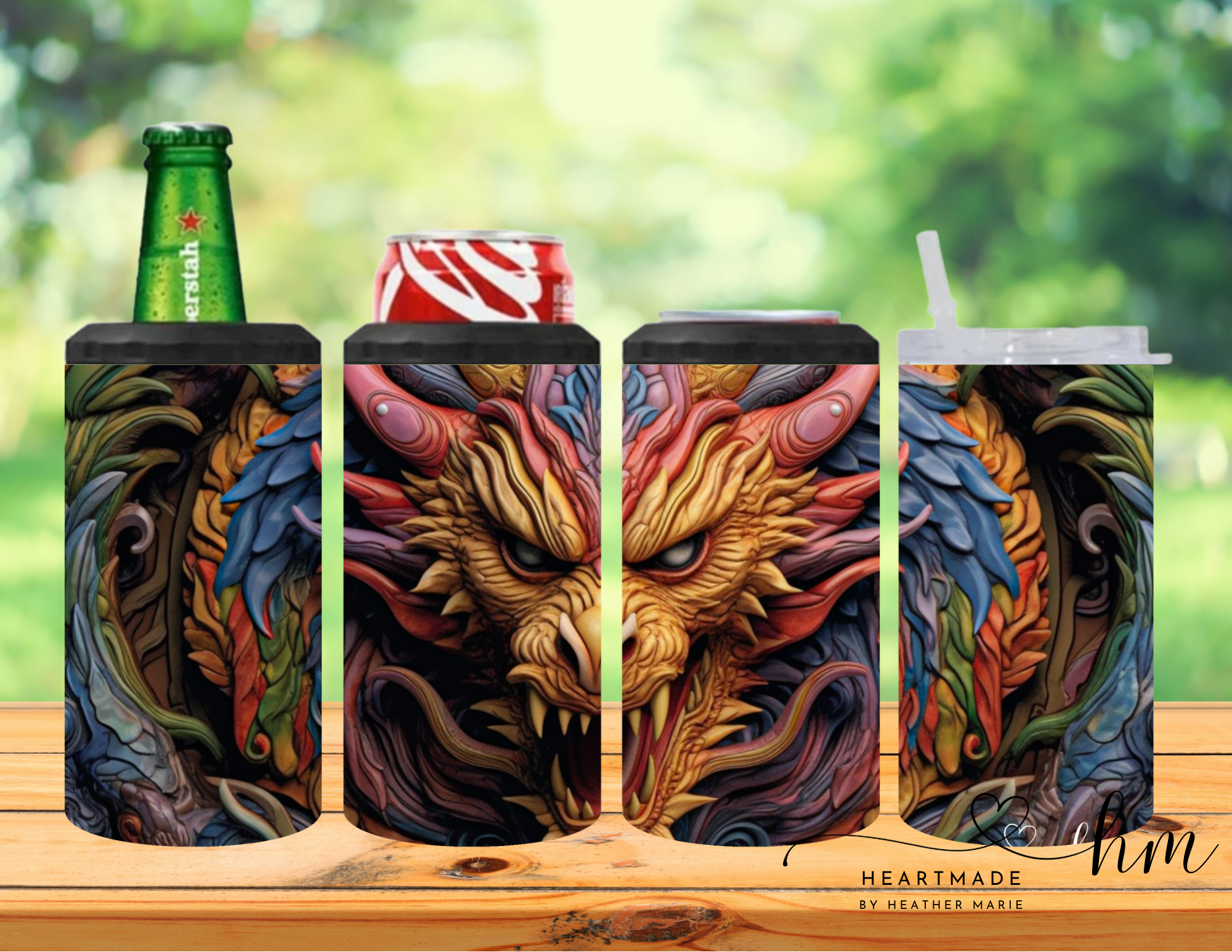 4 in 1 Dragon 3D Tumbler