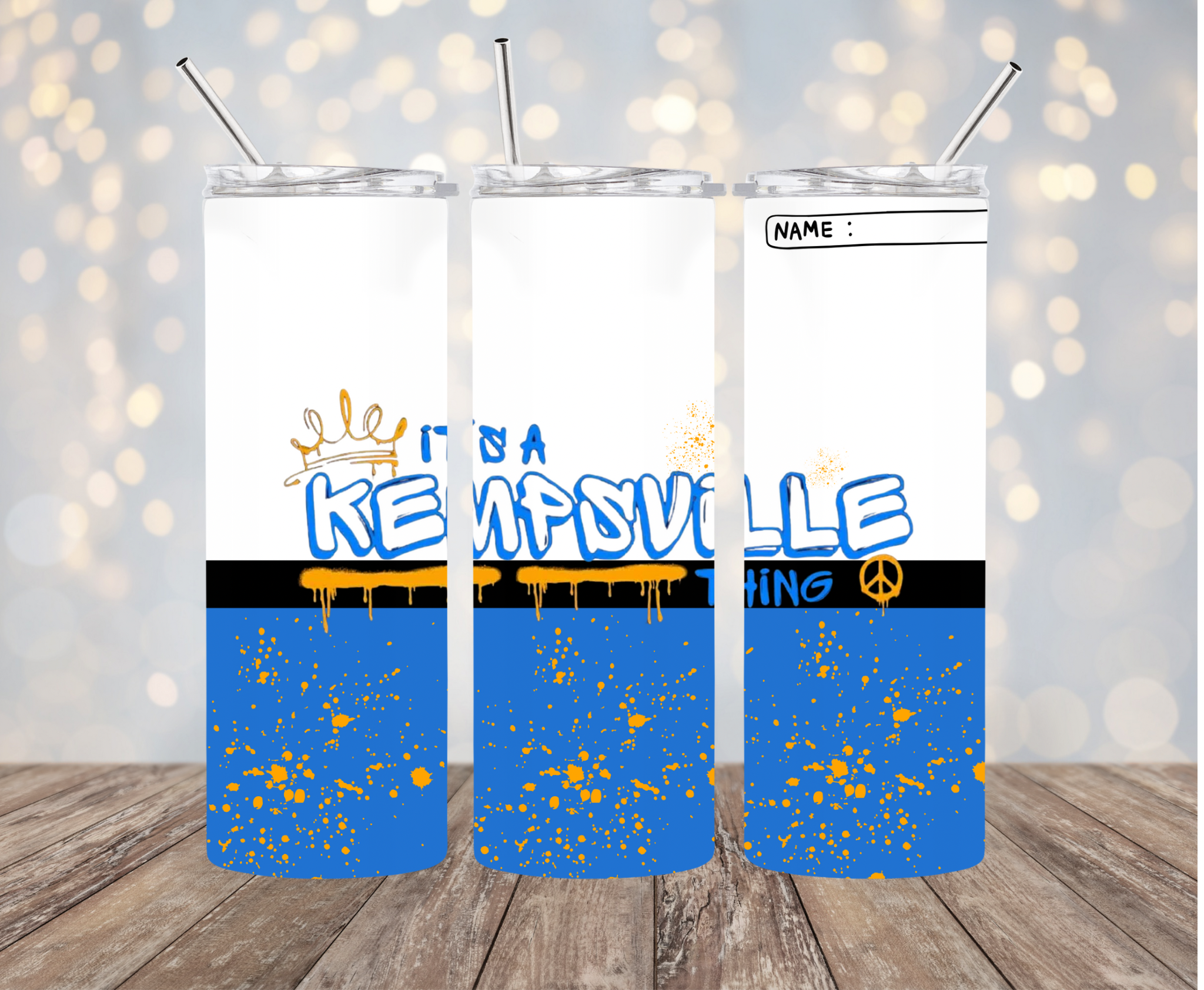 20oz Skinny Tumbler - Kempsville ES (Version 1)