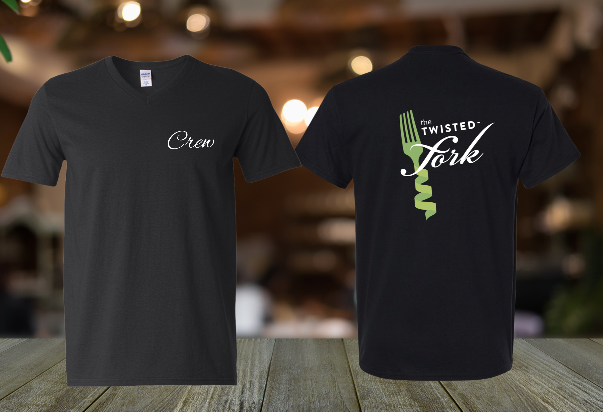 Twisted Fork (V-Neck)