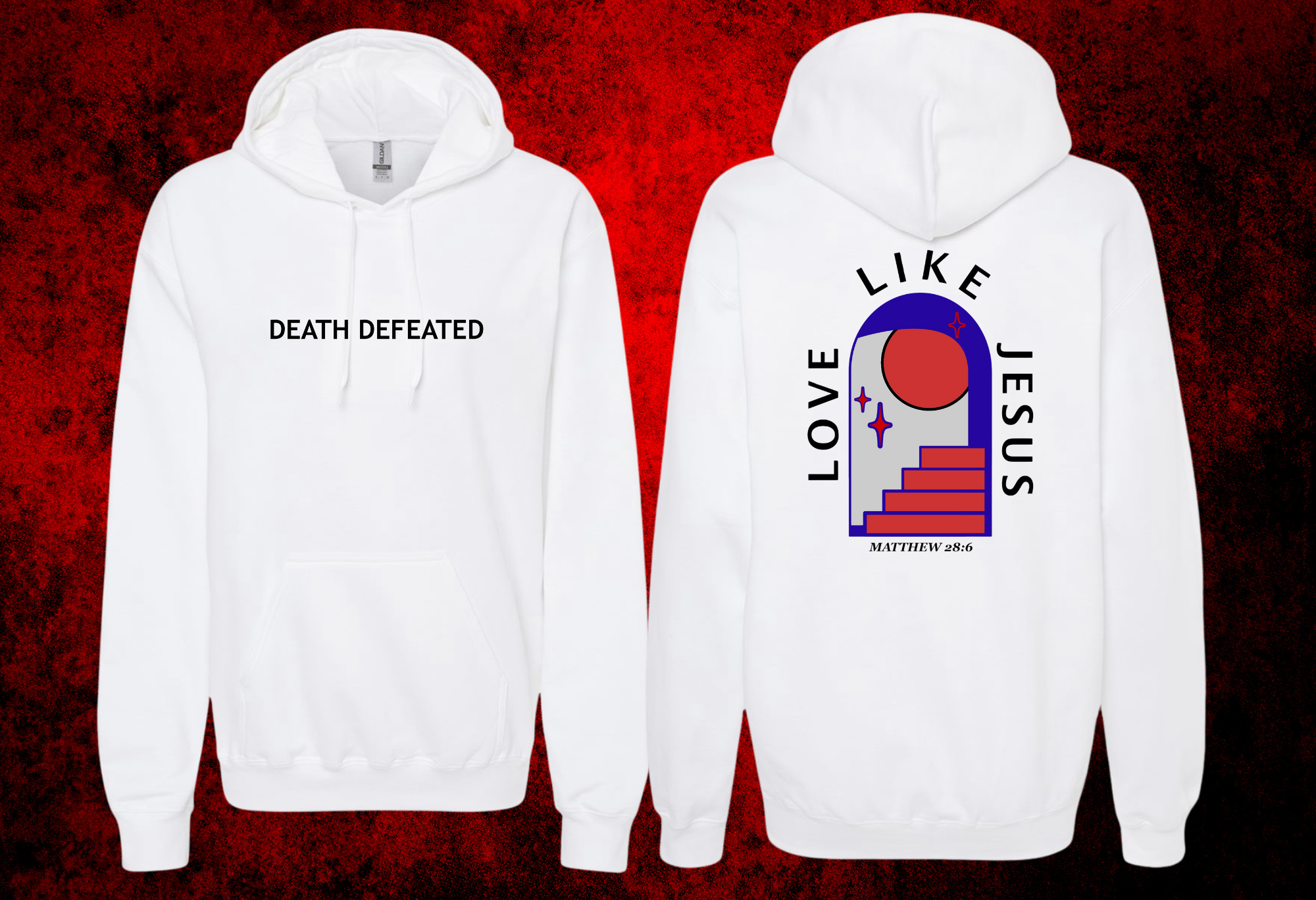 Death Defeated - Hoodie (Black)