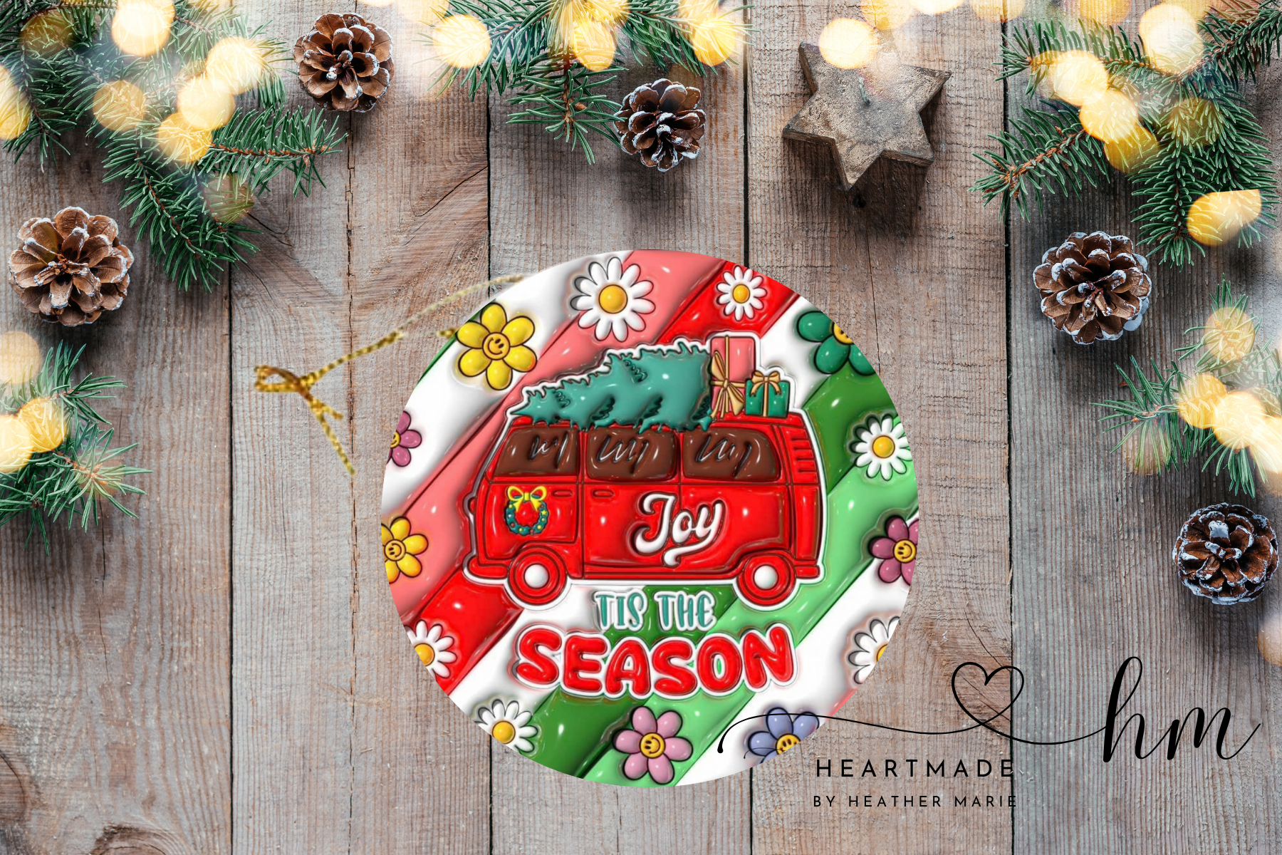 Joy ‘Tis the Season 3D Ornament