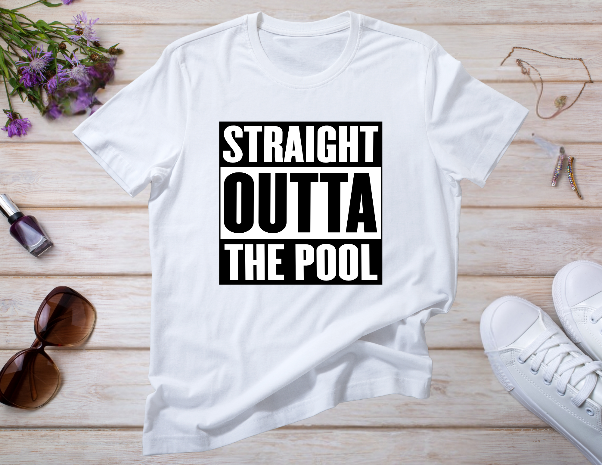 Straight Outta the Pool Shirt