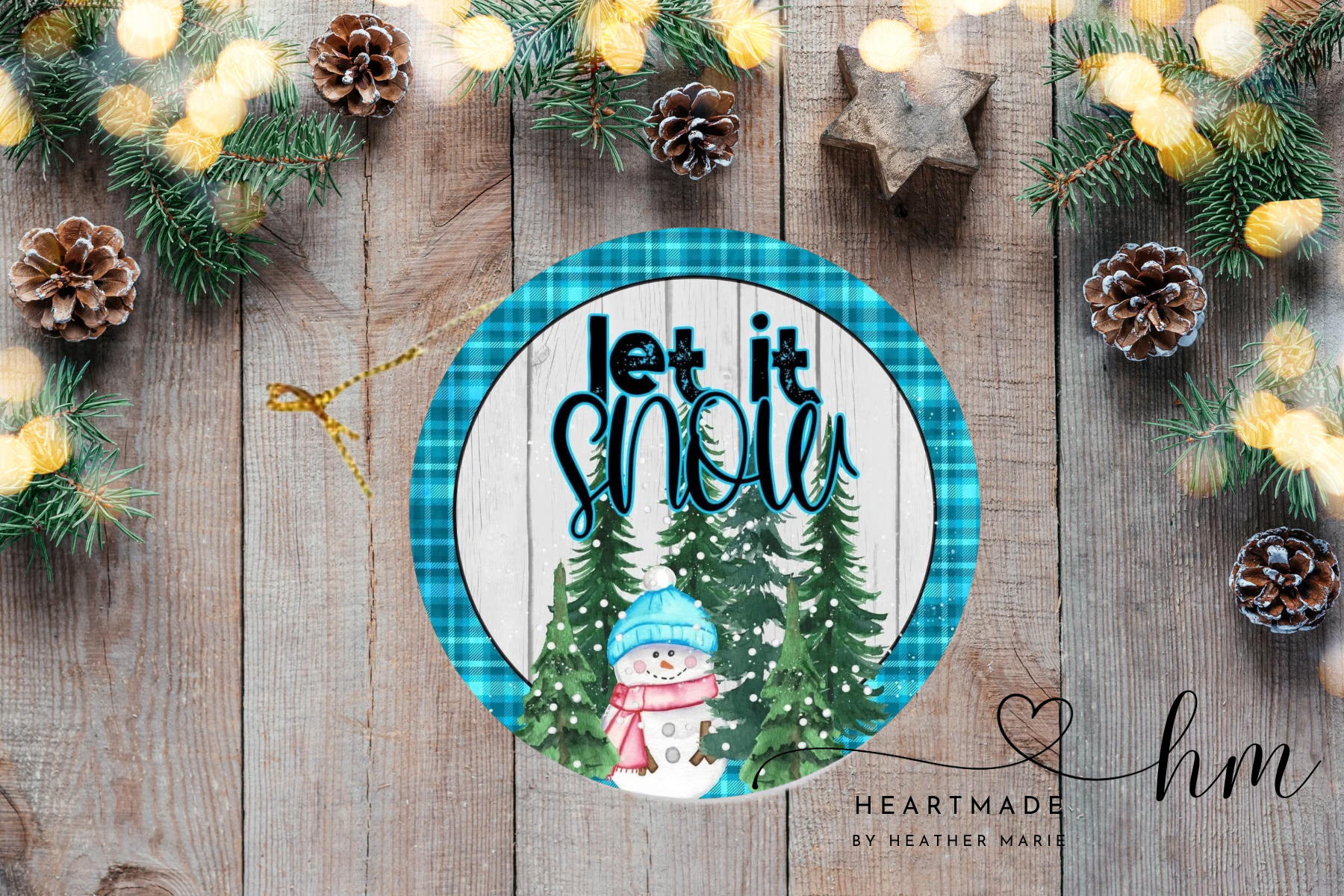 Let It Snow Ornament