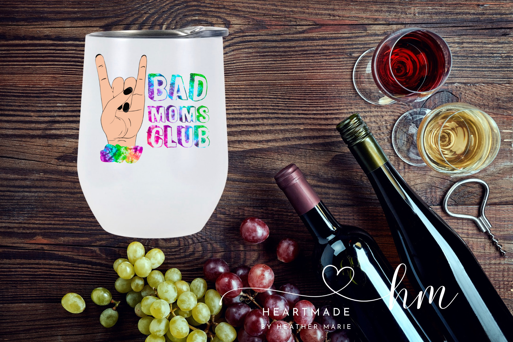 Bad Moms Club Wine Tumbler