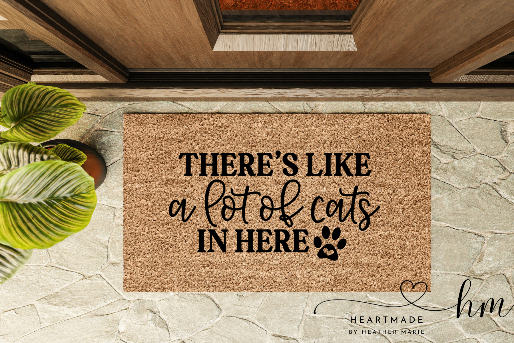 Like, A Lot of Cats Doormat.