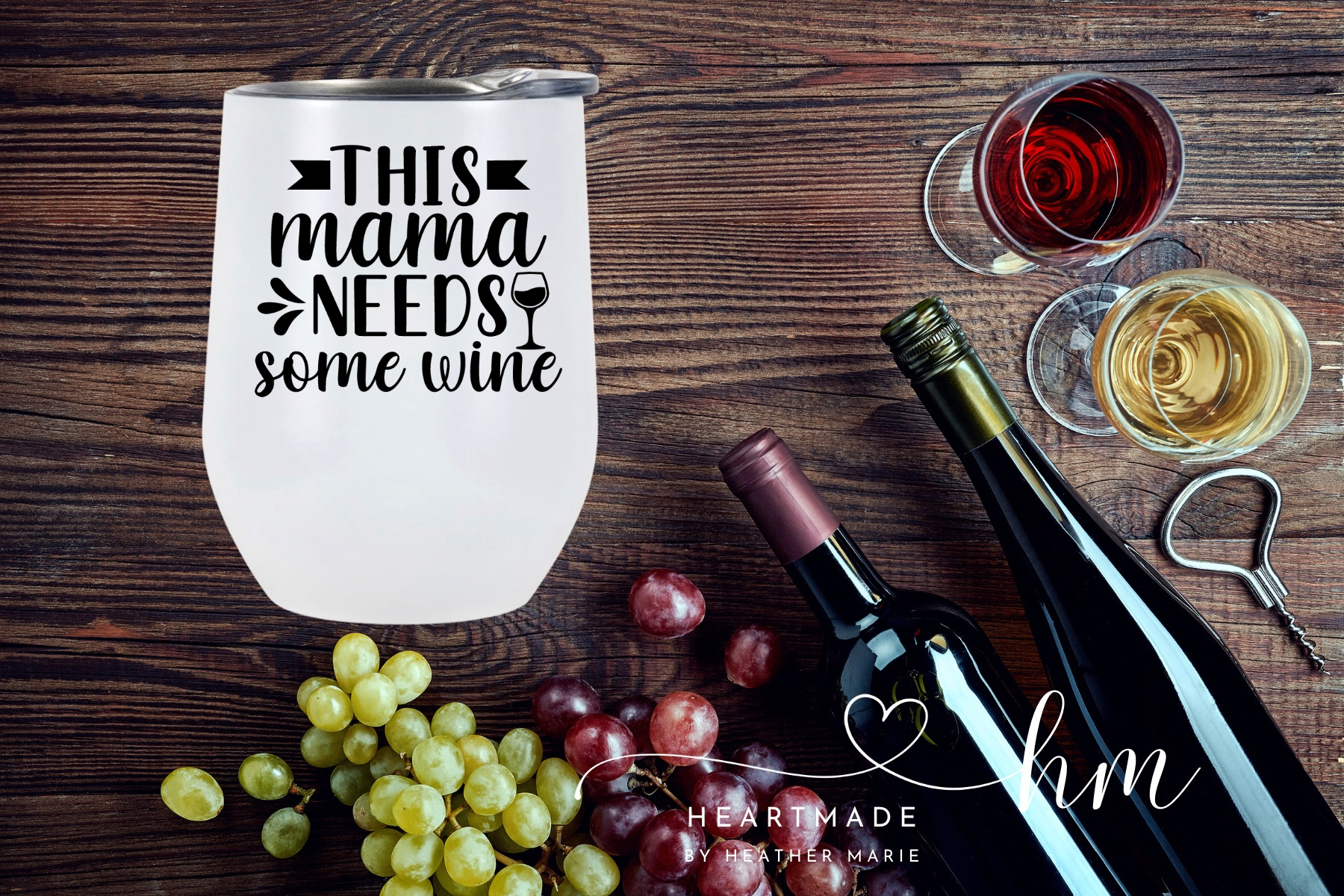 Mama Needs Wine Tumbler