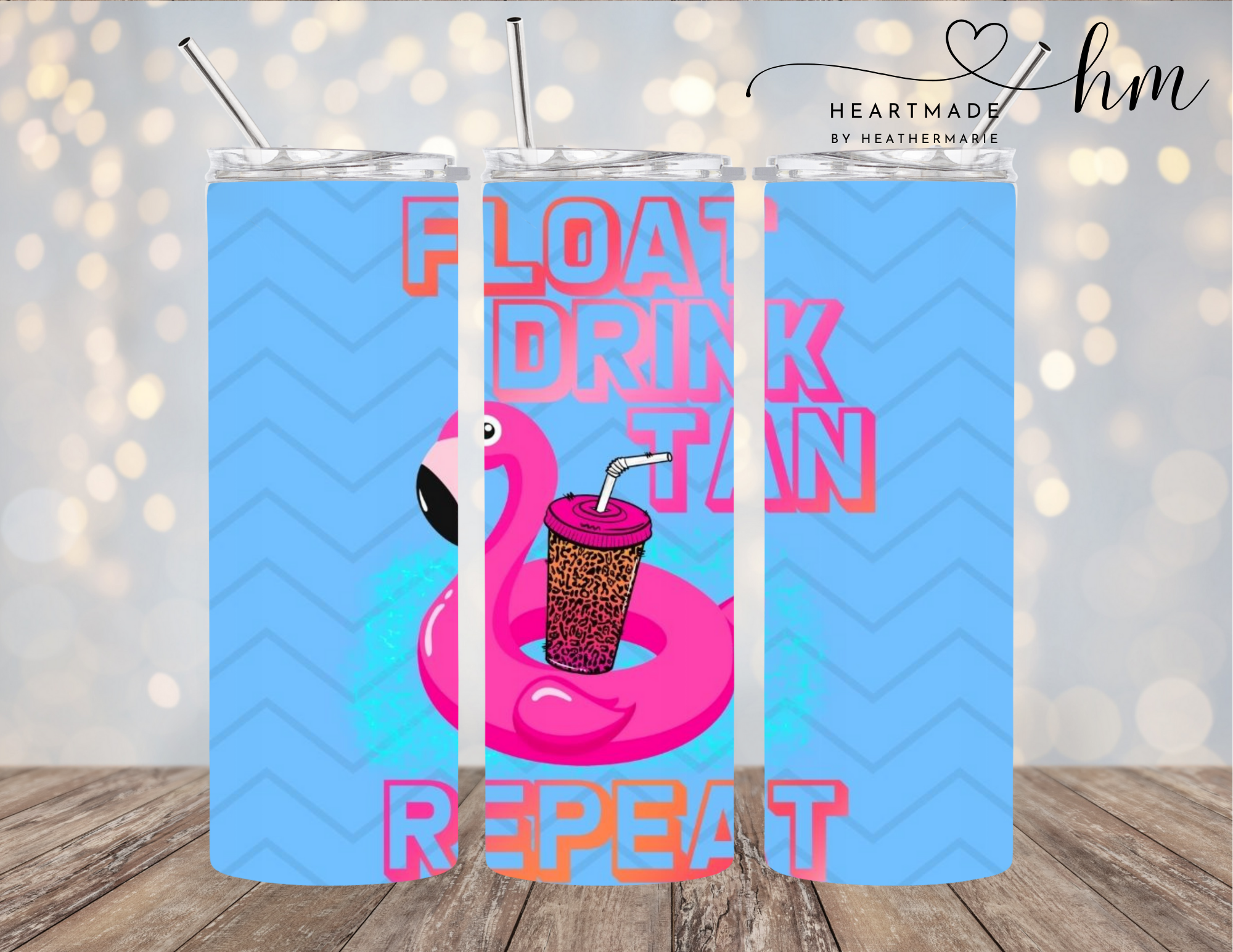 Float Drink Tan Repeat Tumbler